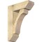 Ekena Millwork Legacy Slat Rough Sawn Bracket w/ Offset Brace, Douglas Fir, 8"W x 24"D x 32"H BKT0806X24X32LEC06RDF - alternate 1